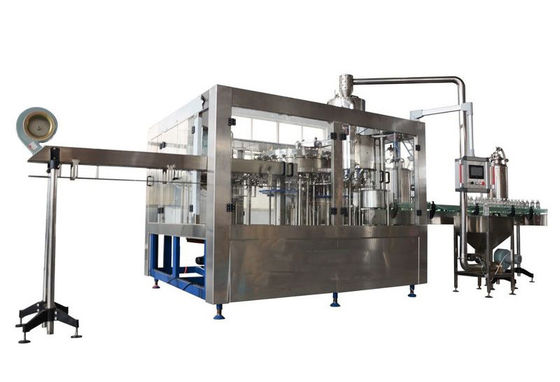 Plastic Screw Cap 3 in 1 Monoblock Soft Drink Bottling Machine