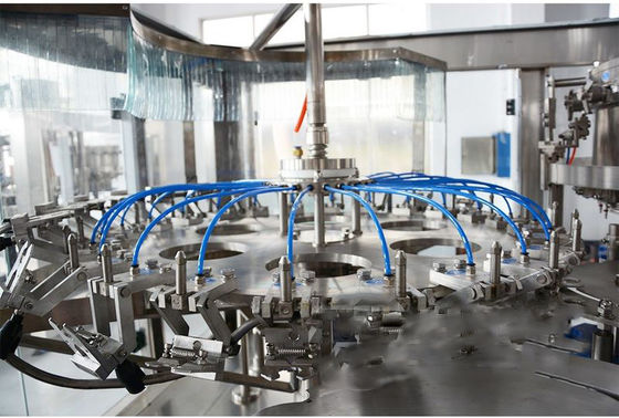 Plastic Screw Cap 3 in 1 Monoblock Soft Drink Bottling Machine